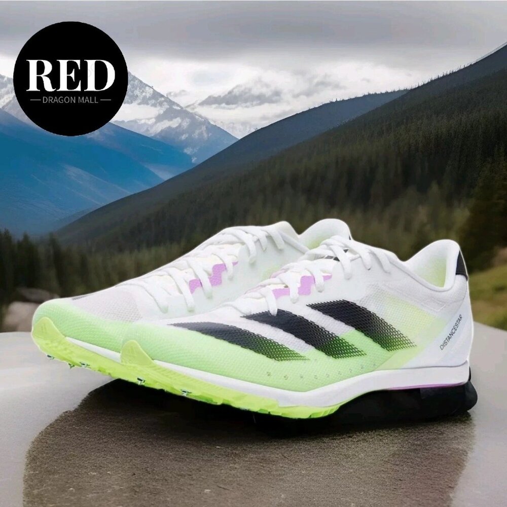 Adidas Distancestar Track & Field Spikes Shoes Long Middle XC Distance - Size 9